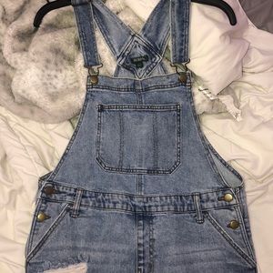 overall shorts